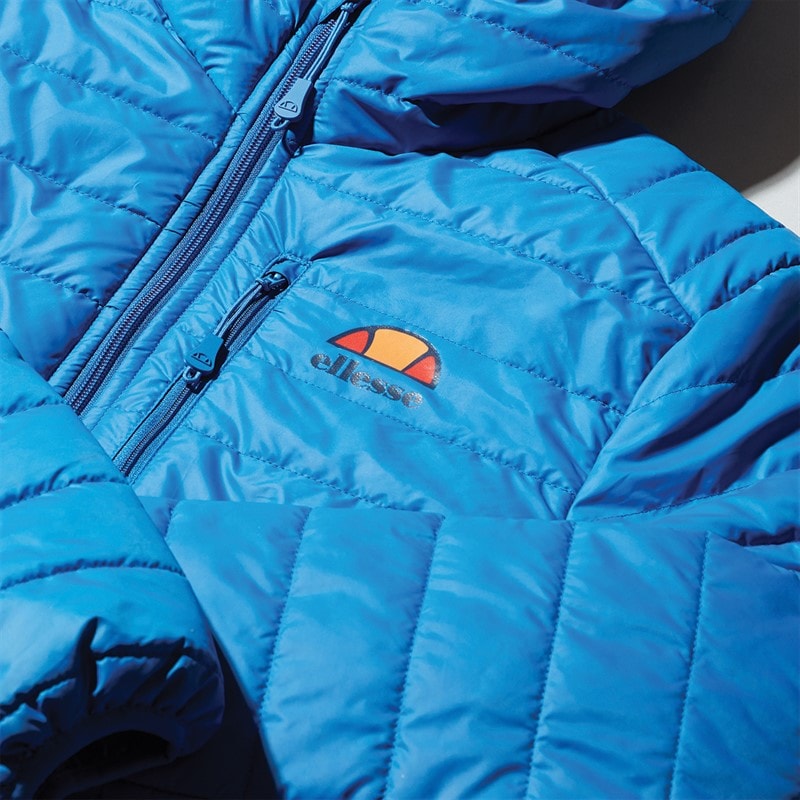 Ellesse Mens Corricella Padded Jacket Blue - Image 3