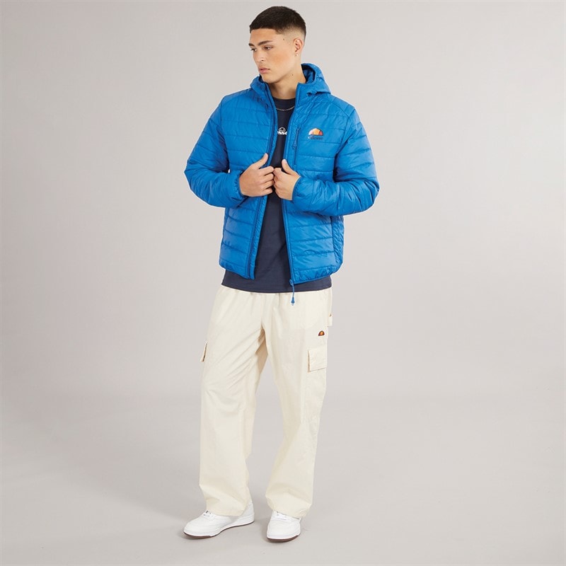 Ellesse Mens Corricella Padded Jacket Blue - Image 4