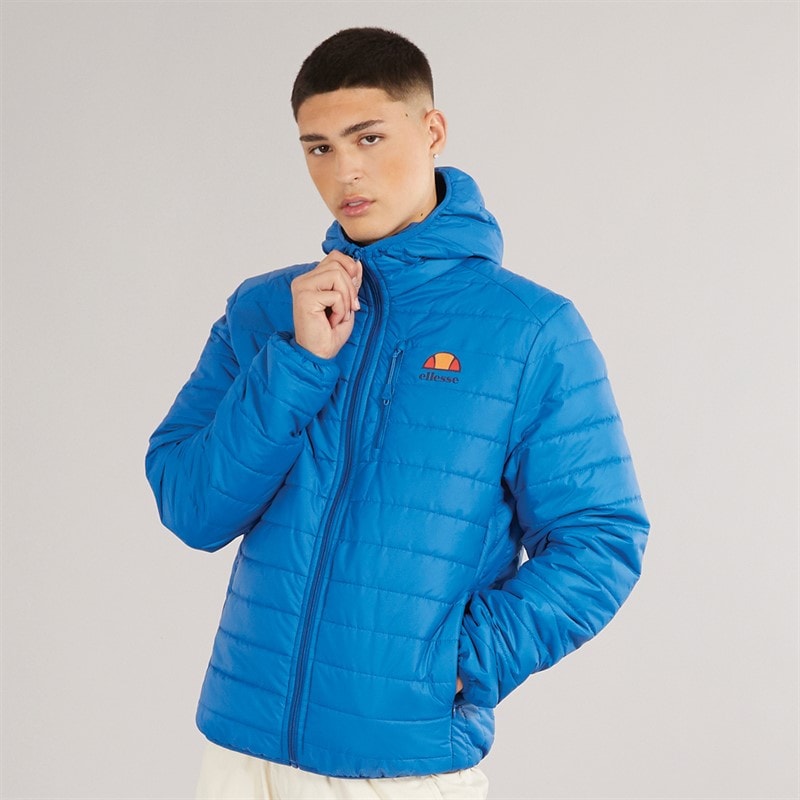 Ellesse Mens Corricella Padded Jacket Blue - Image 5