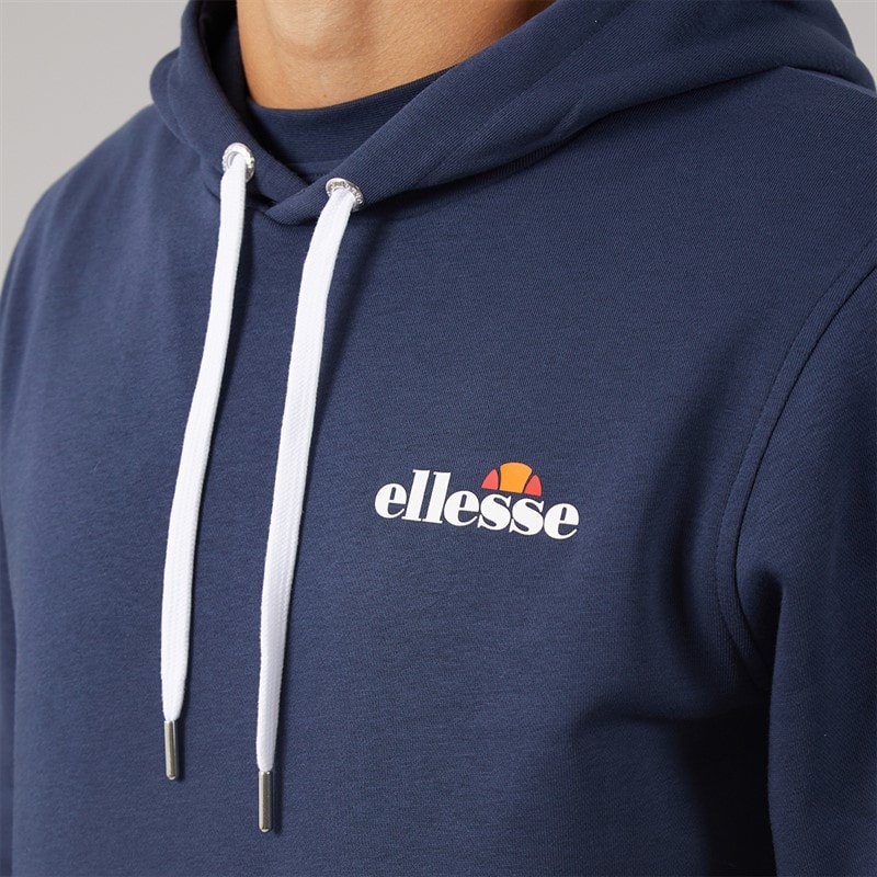 Ellesse Mens Giffone Hoodie Navy - Image 3