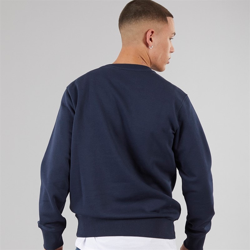 Ellesse Mens Sikanni Sweatshirt Navy - Image 2