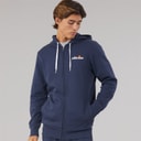 Ellesse Mens Klemerio Full Zip Hoodie Navy