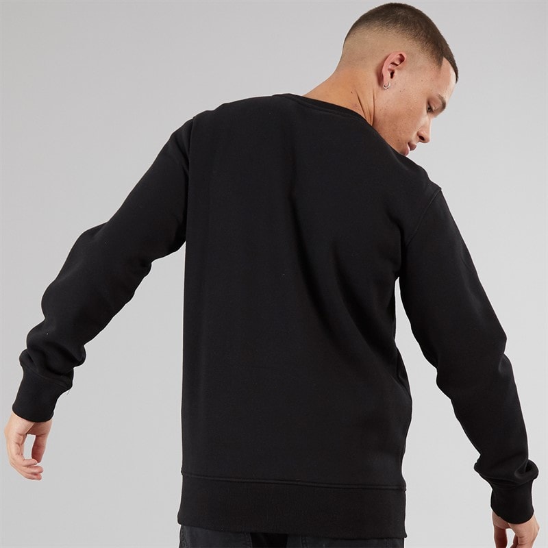 Ellesse Mens Sikanni Sweatshirt Black - Image 2