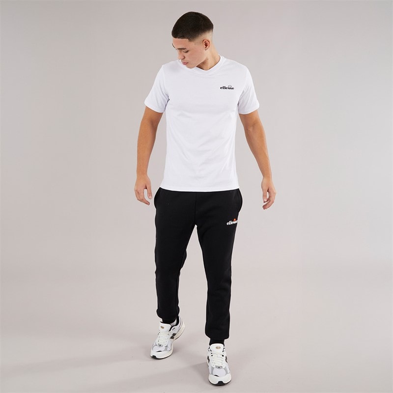 Ellesse Mens Retanna Back Logo T-Shirt White/Black - Image 4