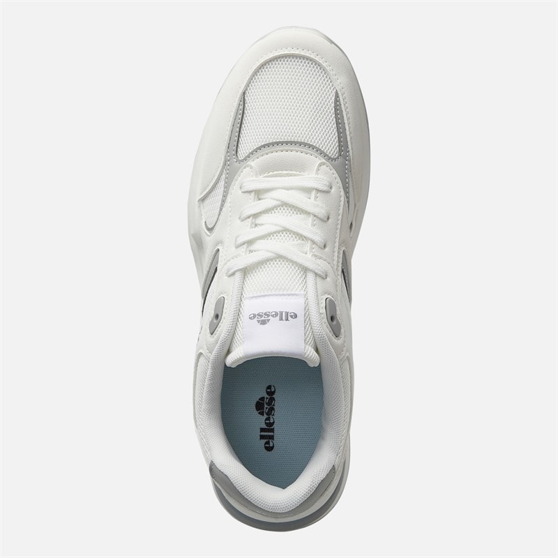 Ellesse Mens Mitch Irma 002 Trainers Off White - Image 4