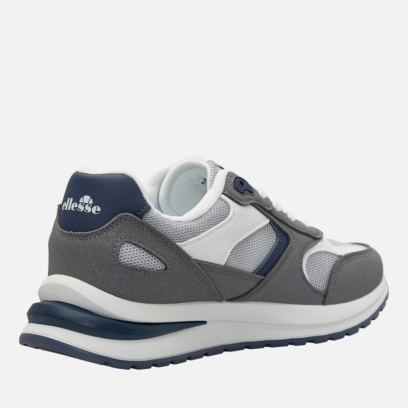 Ellesse Mens Mitch Irma 002 Trainers Grey/White - Image 5