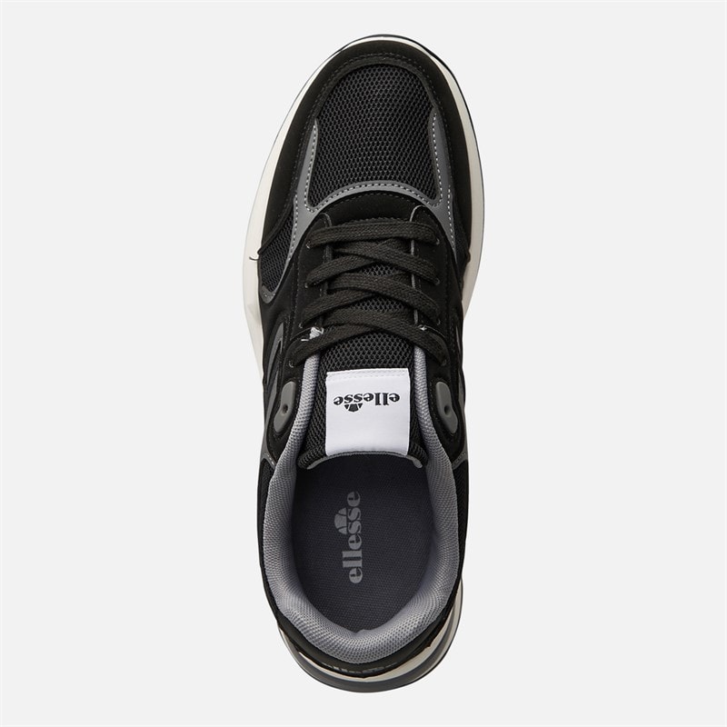 Ellesse Mens Mitch Irma 002 Trainers Black - Image 4