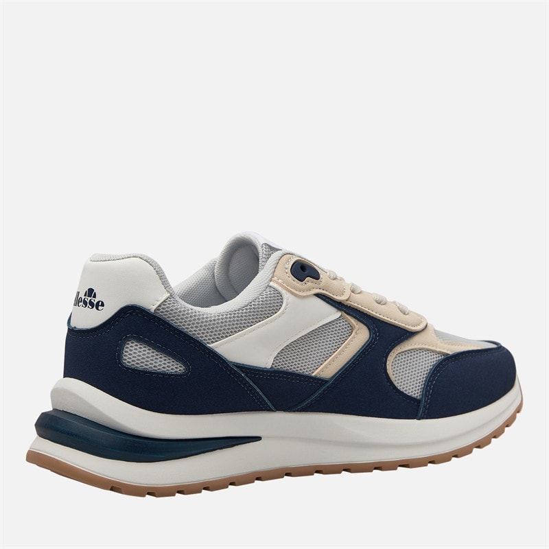 Ellesse Mens Mitch Irma 002 Trainers Navy/Grey - Image 5