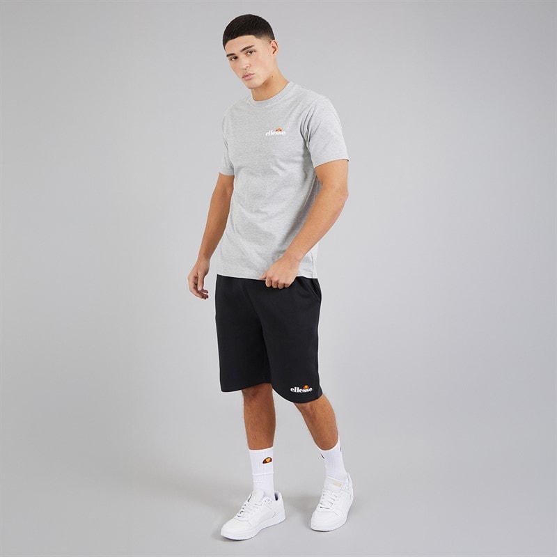 Ellesse Mens Harison Sweat Shorts Black - Image 4