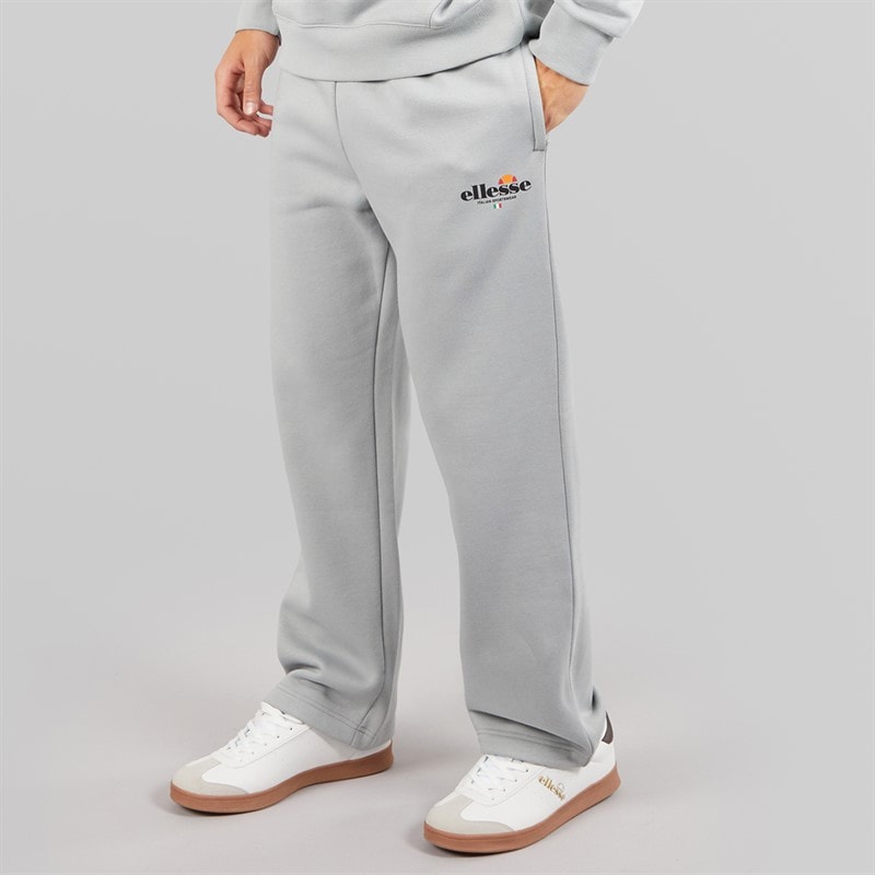 Ellesse Mens Rulle Relaxed-Fit Straight Leg Joggers Grey - Image 1