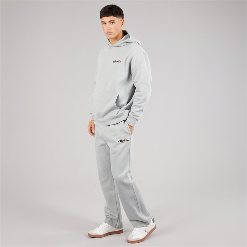 Ellesse Mens Rulle Relaxed-Fit Straight Leg Joggers Grey - Image 3
