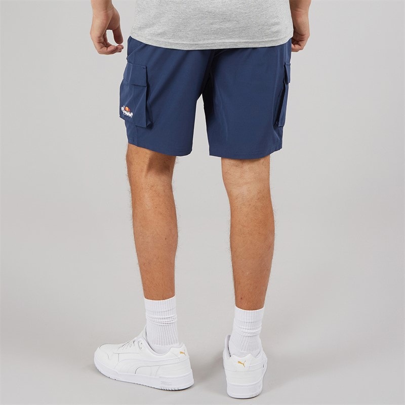 Ellesse Mens Cafaro 2 Cargo Shorts Navy - Image 2