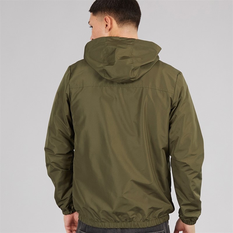 Ellesse Mens Callum Anorak Jacket Khaki - Image 2