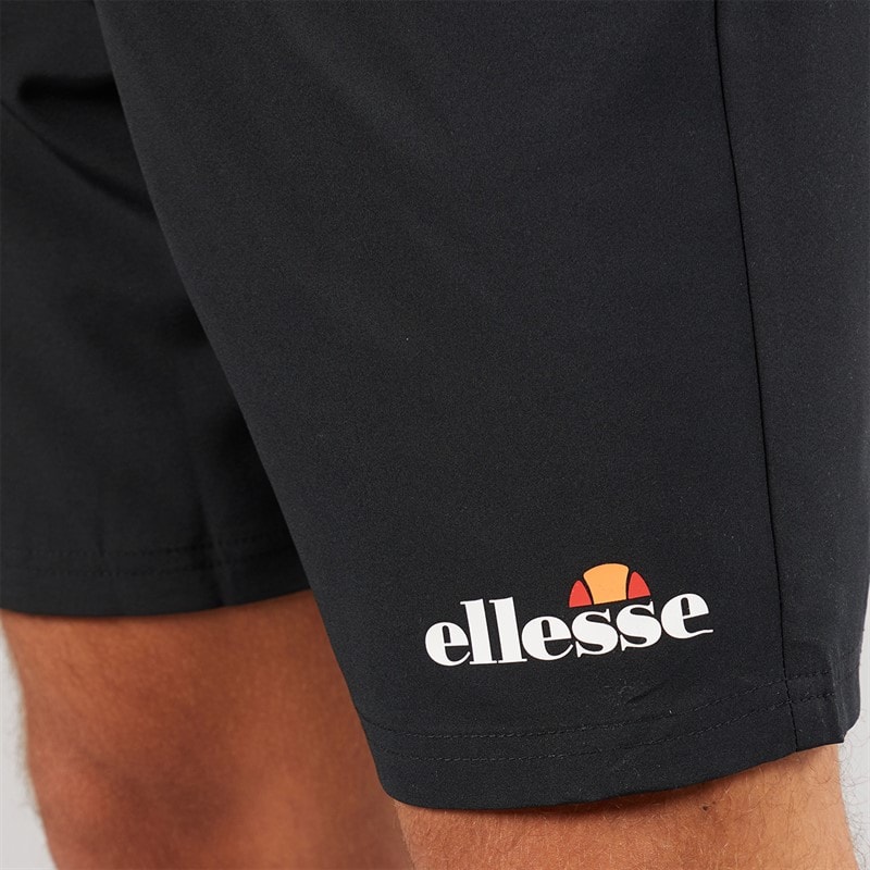 Ellesse Mens Beveth 7 Inch Running Shorts Black - Image 3