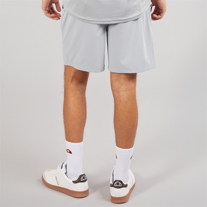 Ellesse Mens Beveth 7 Inch Running Shorts Grey - Image 2