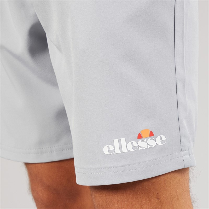 Ellesse Mens Beveth 7 Inch Running Shorts Grey - Image 3