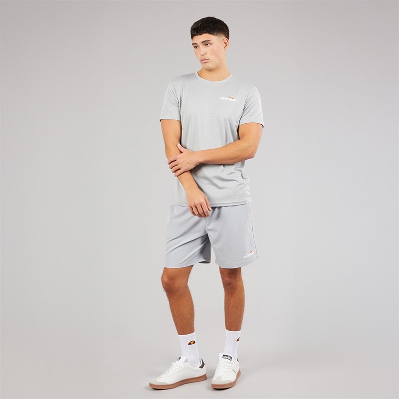 Ellesse Mens Beveth 7 Inch Running Shorts Grey - Image 4