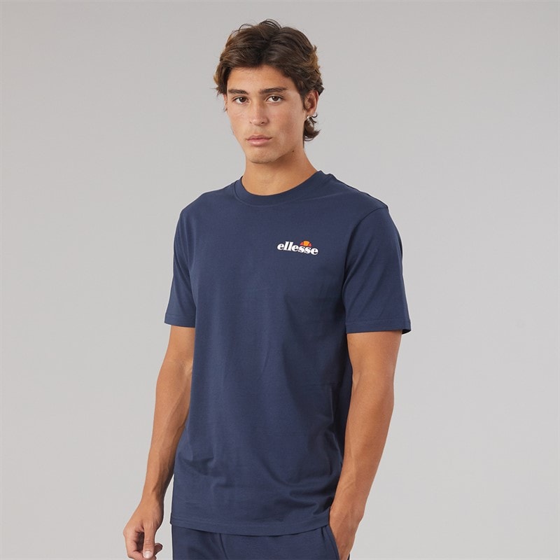 Ellesse Mens Georgio Back Logo T-Shirt Navy - Image 2