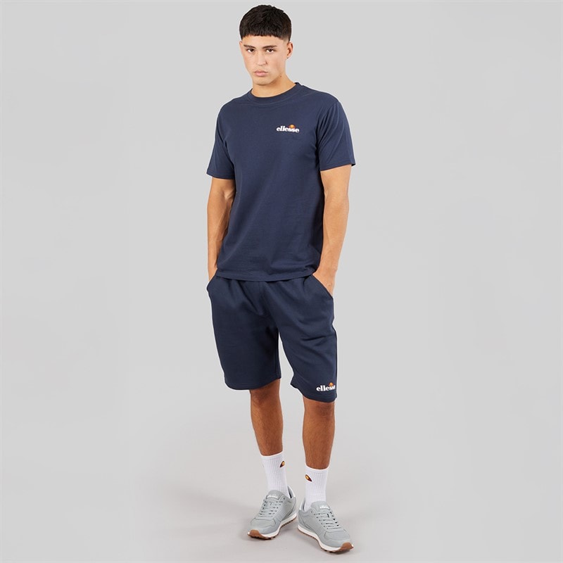 Ellesse Mens Georgio Back Logo T-Shirt Navy - Image 4
