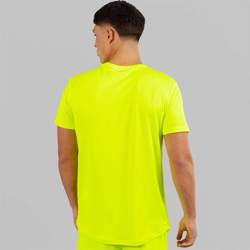 Ellesse Mens Elpidio 2 Running Top Neon Yellow - Image 2