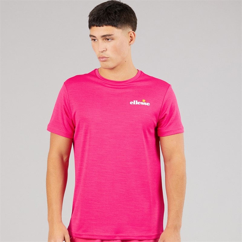 Ellesse Mens Elpidio 2 Running Top Hot Pink