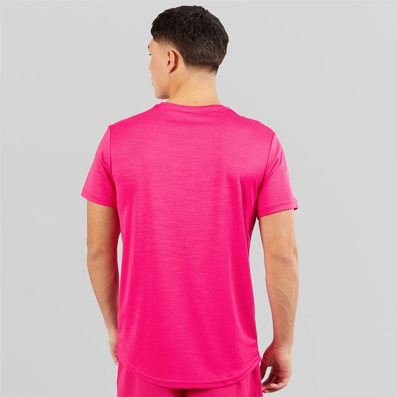 Ellesse Mens Elpidio 2 Running Top Hot Pink - Image 2