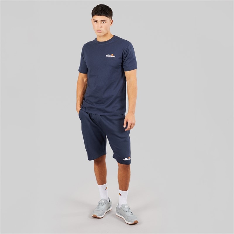 Ellesse Mens Harison Sweat Shorts Navy - Image 4
