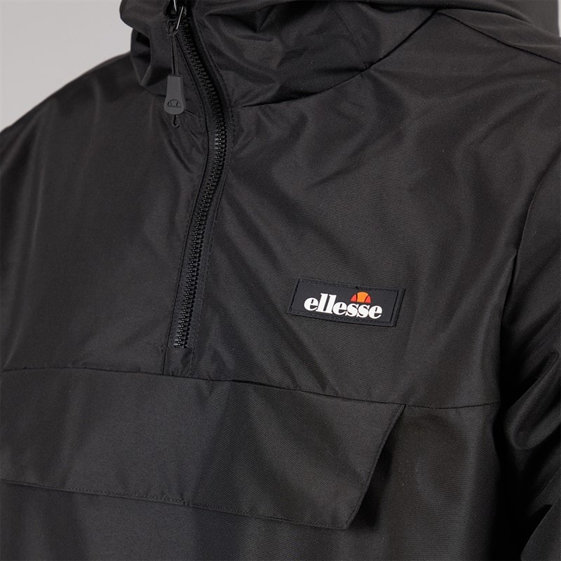 Ellesse Mens Callum Anorak Jacket Black - Image 3