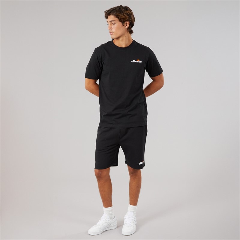 Ellesse Mens Malbory 2 Left Chest T-Shirt Black - Image 4