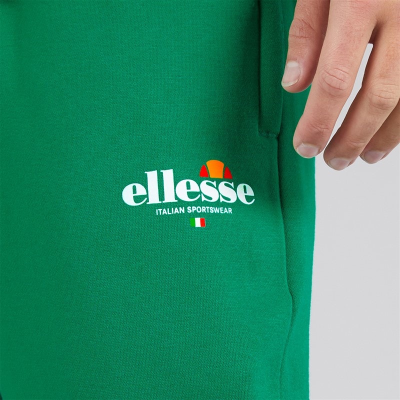 Ellesse Mens Rulle Relaxed Fit Straight Leg Joggers Green - Image 3