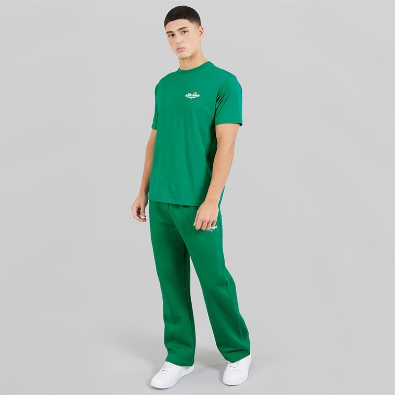 Ellesse Mens Rulle Relaxed Fit Straight Leg Joggers Green - Image 4
