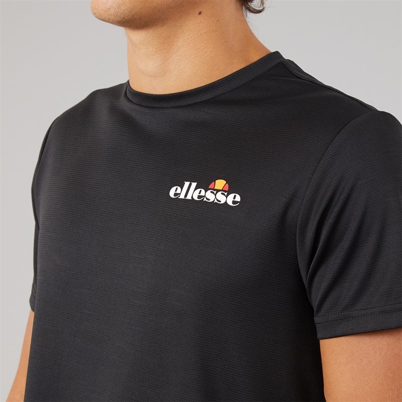 Ellesse Mens Elpidio 2 Running Top Black - Image 3