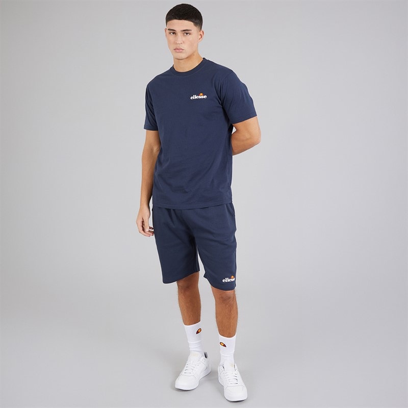 Ellesse Mens Malbory 2 Left Chest T-Shirt Navy - Image 4