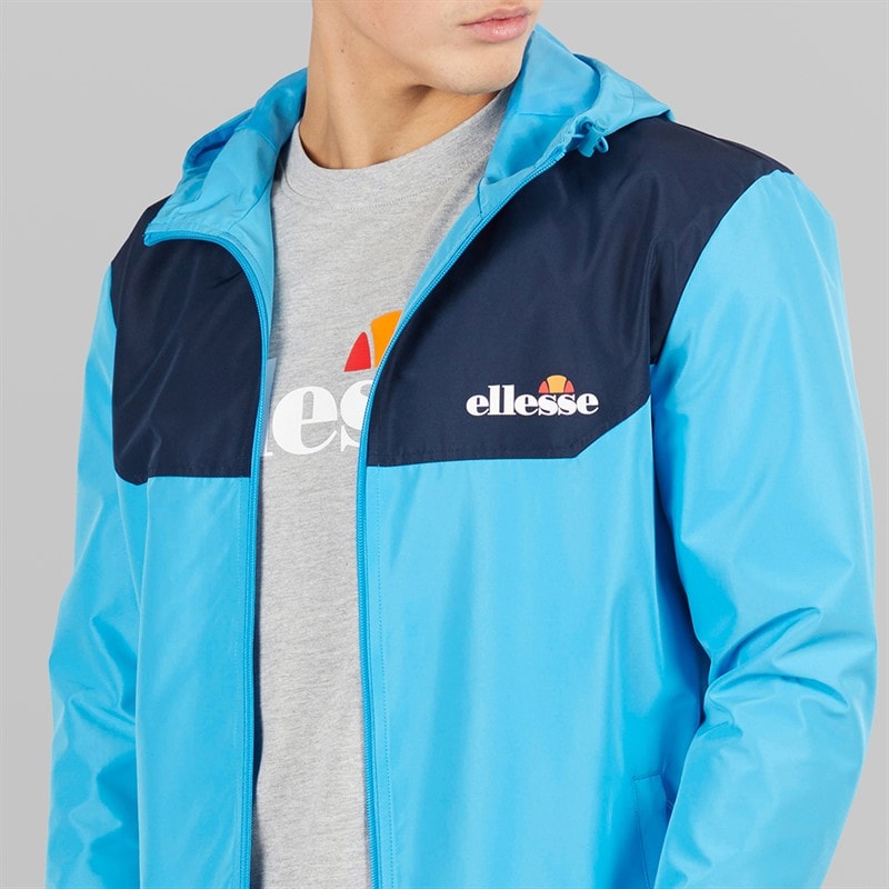 Ellesse Mens Chilte Windrunner Jacket Blue - Image 3