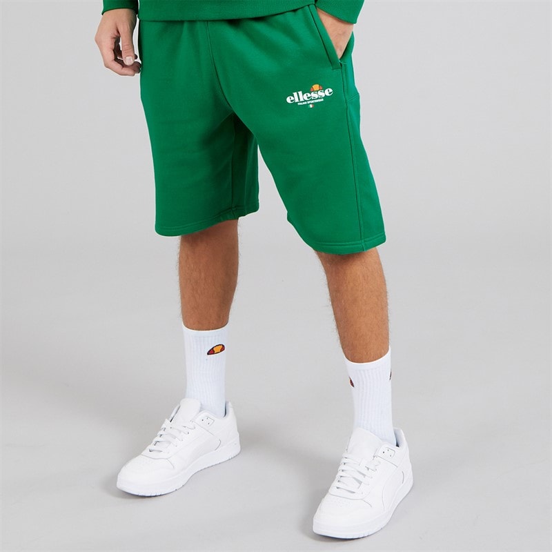 Ellesse Mens Espel Relaxed Fit Shorts Green - Image 1