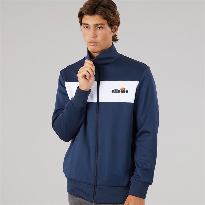 Ellesse Mens Tacha Track Top Navy - Image 2