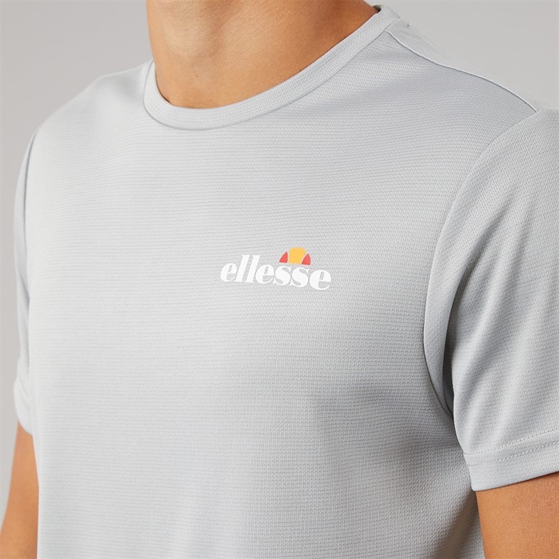 Ellesse Mens Elpidio 2 Running Top Grey - Image 3