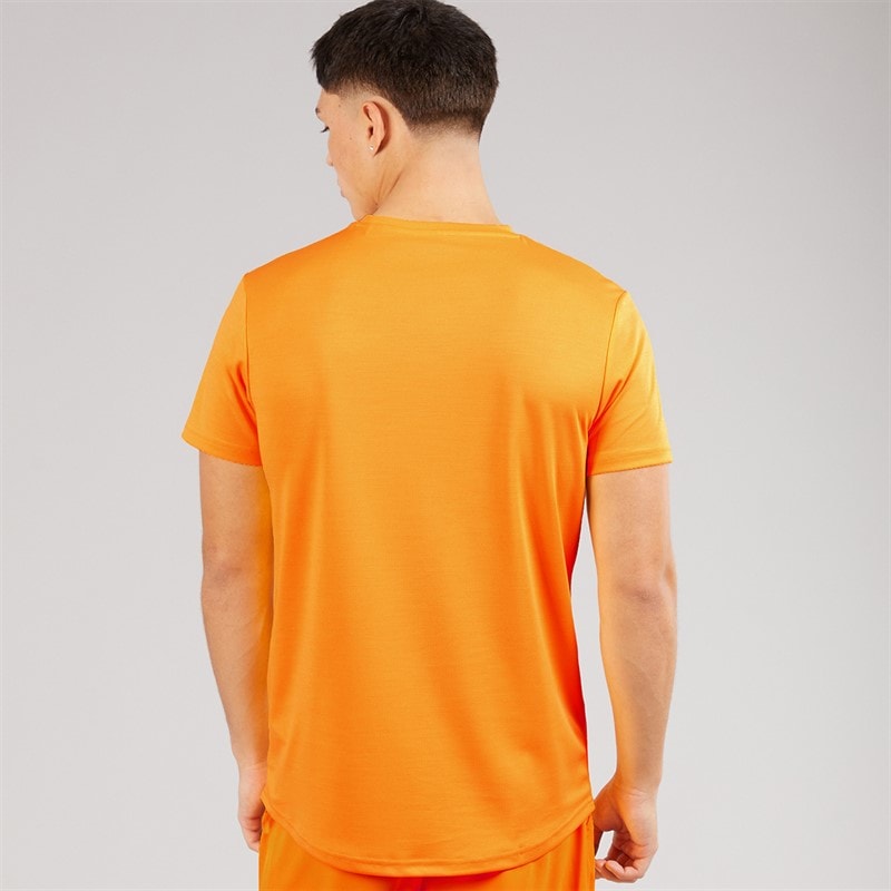 Ellesse Mens Elpidio 2 Running Top Orange - Image 2