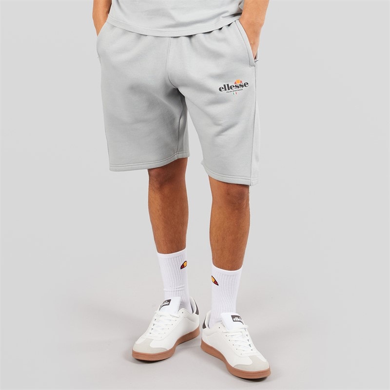 Ellesse Mens Espel Relaxed-Fit Shorts Grey - Image 1