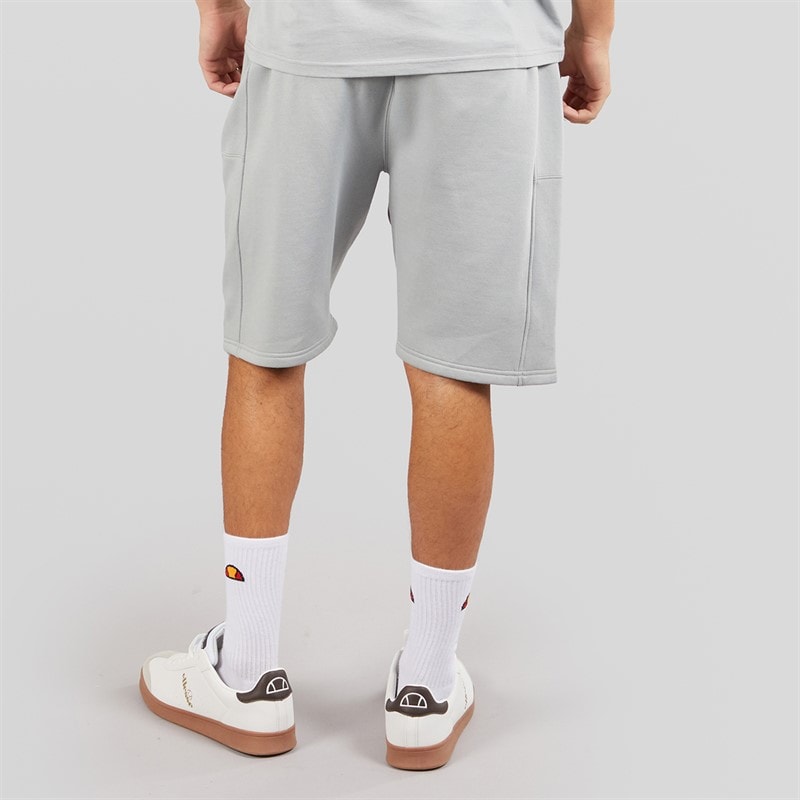 Ellesse Mens Espel Relaxed-Fit Shorts Grey - Image 2