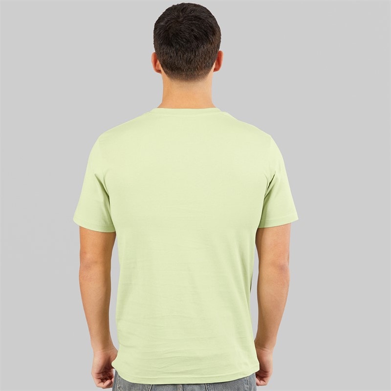 Ellesse Mens Ollio 2 Central Logo T-Shirt Light Green - Image 2