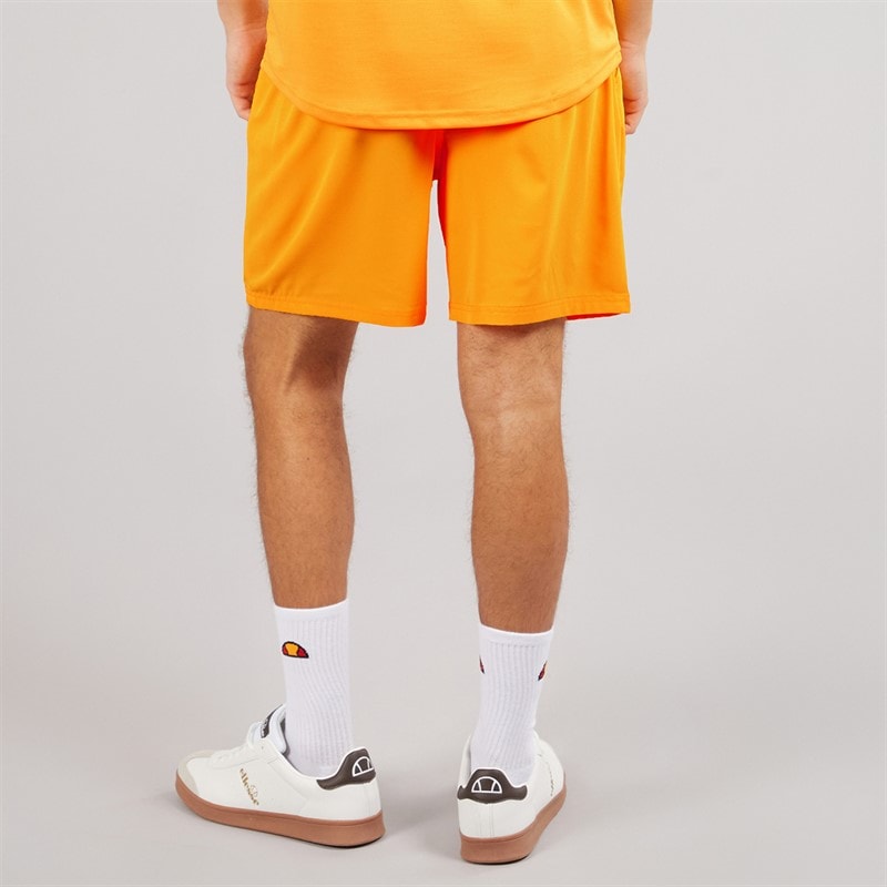 Ellesse Mens Beveth 7 Inch Running Shorts Orange - Image 2