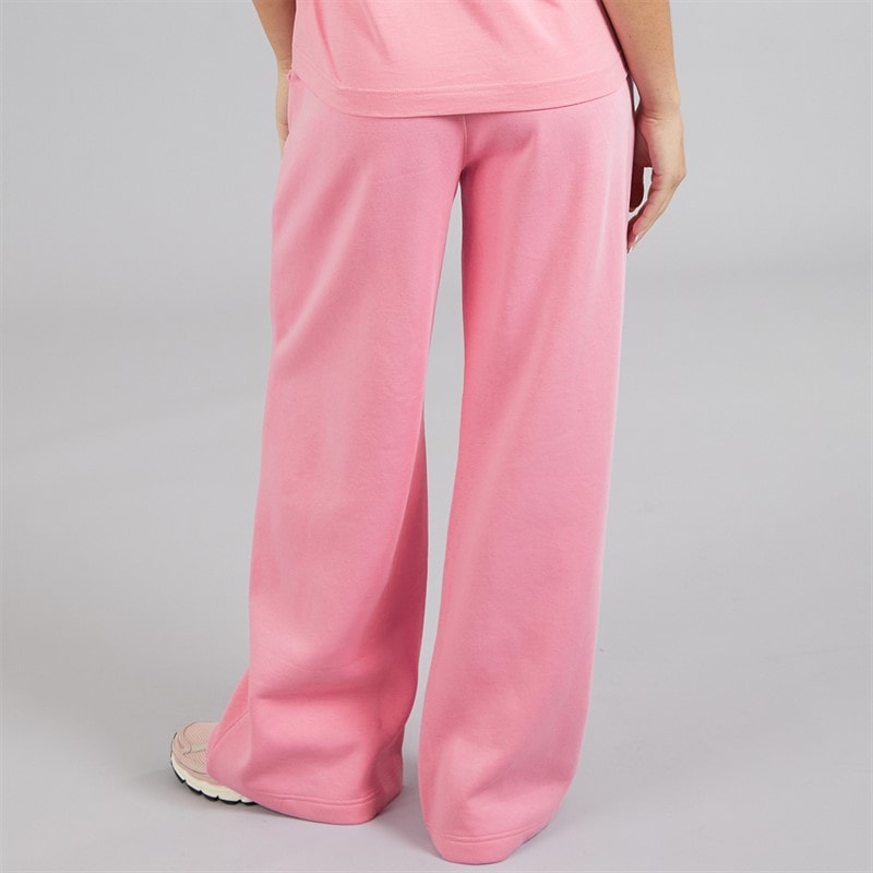 Ellesse Womens Rochella Wide Leg Sweat Pants Bright Pink - Image 2