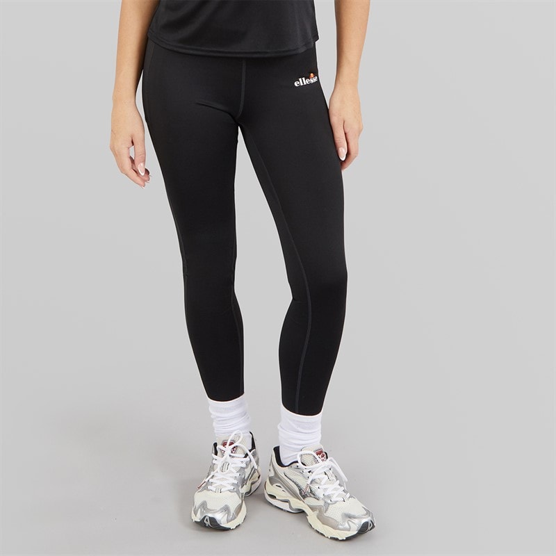 Ellesse Womens Deana High Waisted Tight Leggings Black