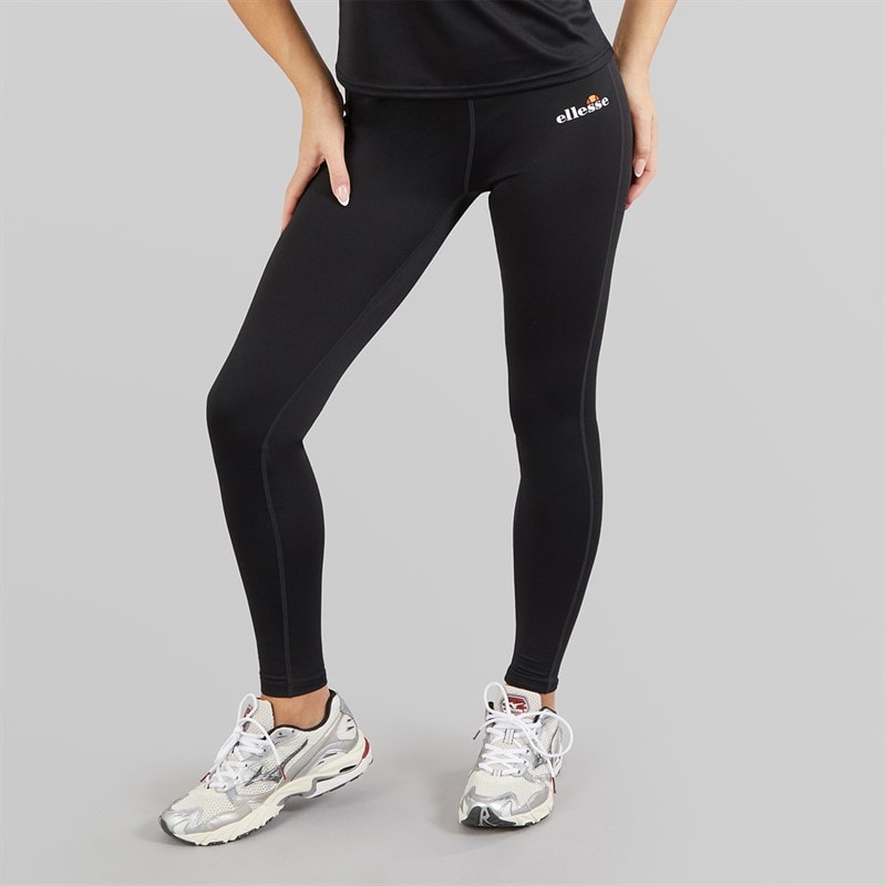Ellesse Womens Deana High Waisted Tight Leggings Black - Image 3