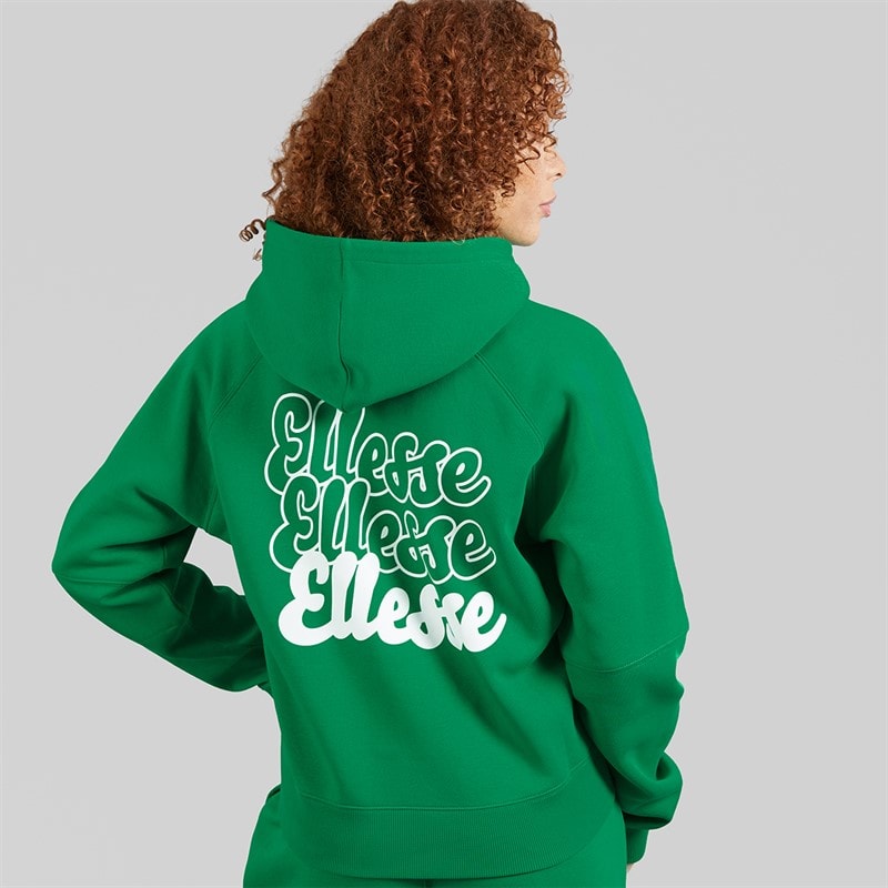Ellesse Womens Islah Hoodie Green