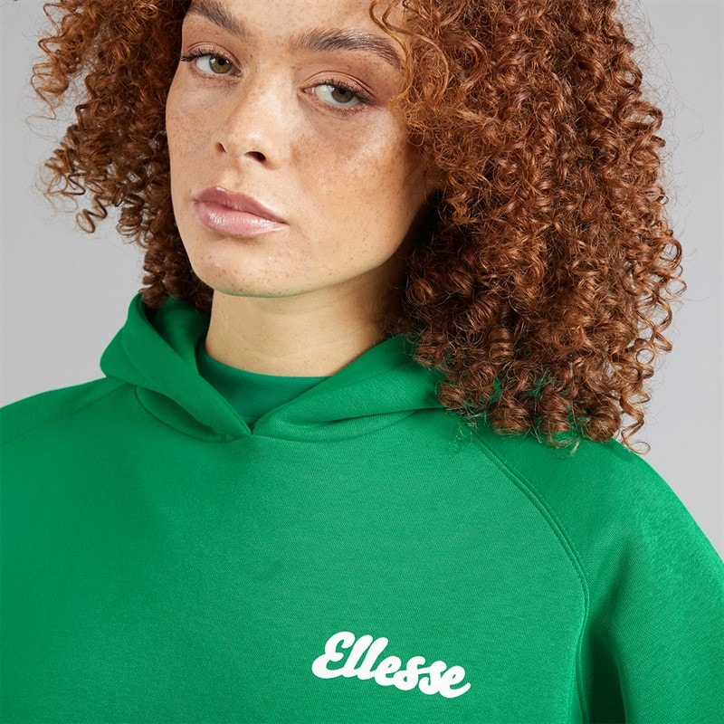 Ellesse Womens Islah Hoodie Green - Image 3