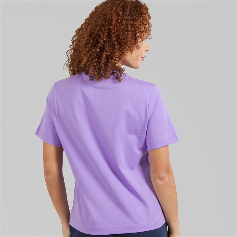 Ellesse Womens Stauf Logo T-Shirt Purple - Image 2