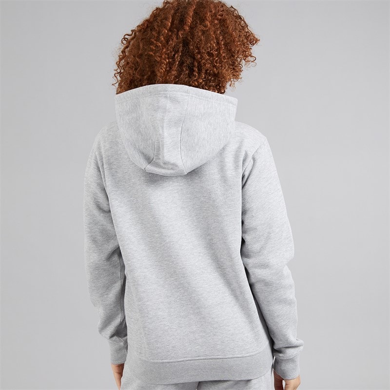 Ellesse Womens Jazana 2 Hoodie Light Grey Marl - Image 2