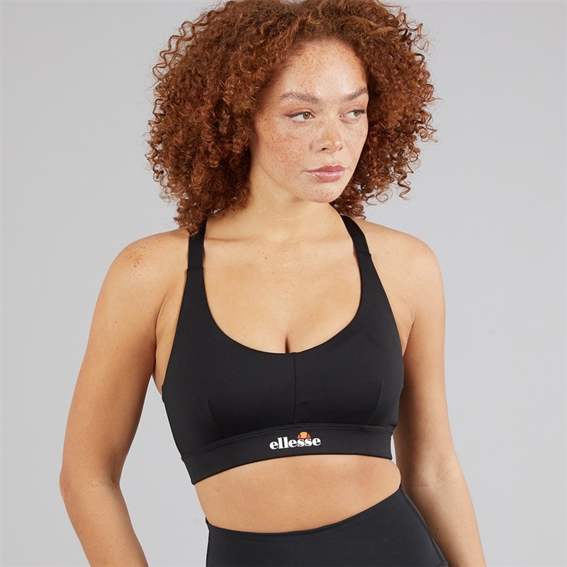 Ellesse Womens Dory High Impact Sports Bra Black